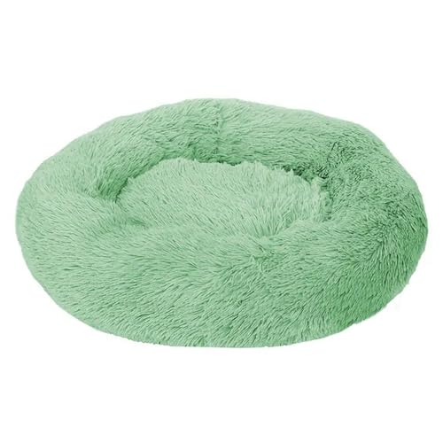 YJHLY Hundebett, bequemes Donut-Kuschelbett, rund, ultraweich, waschbar, Hunde- und Katzenkissen, Bett, Winter, warmes Sofa, F-L, 60 cm von YJHLY