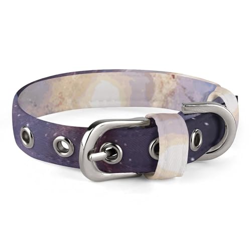 Haustier-Halsband, Universum, Milchstraße, Galaxie-Druck, verstellbares Haustierhalsband, leichtes Haustierhalsband, Ganzjahres-Haustierhalsband, weiches Haustierhalsband, niedliches Haustierhalsband von YJWANDL