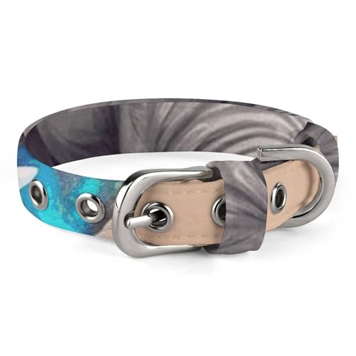 Haustier-Halsband, Cartoon-Elefanten-Druck, stilvolles Haustier-Accessoire, modisches Haustierhalsband, verstellbares Haustierhalsband, leichtes Haustierhalsband von YJWANDO