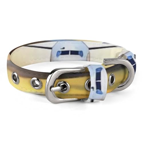 Haustier-Halsband, Rucksack, Flugzeugdruck, stilvolles Haustierzubehör, modisches Haustierhalsband, verstellbares Haustierhalsband, leichtes Haustierhalsband von YJWANDO