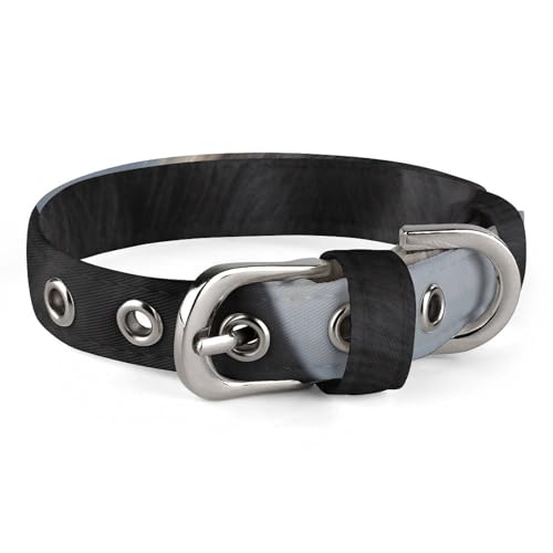 Haustier-Halsband, Schnauzer-Motiv, stilvolles Haustierzubehör, modisches Haustierhalsband, verstellbares Haustierhalsband, leichtes Haustierhalsband von YJWANDO