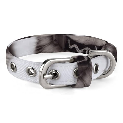 Haustier-Halsband, bezaubernder Huskies-Druck, stilvolles Haustier-Accessoire, modisches Haustierhalsband, verstellbares Haustierhalsband, leichtes Haustierhalsband von YJWANDO