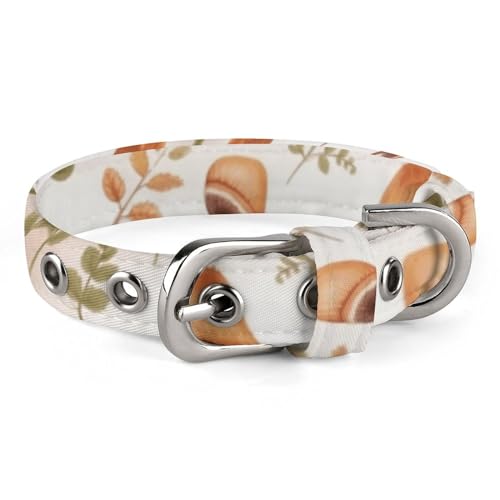 Niedliches Haustier-Halsband, mit niedlichem Igel-Motiv, verstellbares Hundehalsband, geeignet für kleine und mittelgroße Hunde von YKUDBN