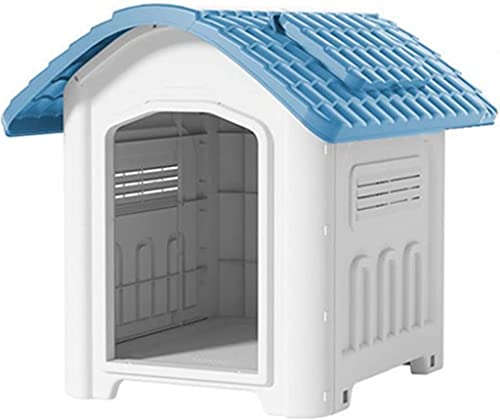 YLCH Pet House Hundehaus für den Außenbereich, atmungsaktiv, klein, groß, wasserdicht, für Zuhause, für Villa Garden, (Größe: 73 x 61 x 63 cm) von YLCH