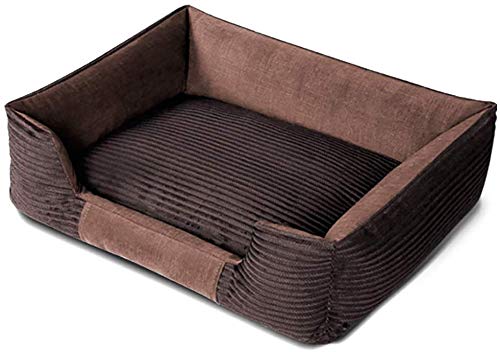 YLCJ Deluxe Hundebetten Haustierbett Zwinger Pet Nest Waschbare Kissen, Bequemes Hundesofa Hundekorb Non-Skip, Abnehmbares Kissen, Four Seasons Universal (Größe: X-Large) von YLCJ