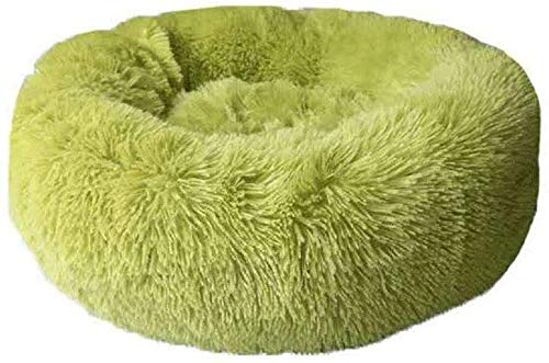 YLCJ Katzenbett Lovely Pet Bed, Donut-Stil Plüsch Weiche Runden Katze Schlafsofa/Small Dog Bed/Haustierbett/Betten für Katzen, C, Durchmesser: 40 von YLCJ