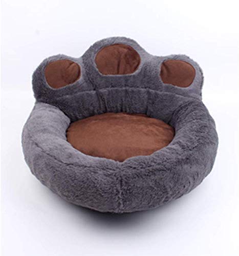 YLCJ Zwinger Katzenstreu Pet Nest Geschenkmatte Four Seasons Universal Small Pet Pad Plüsch Atmungsaktiv Weich und bequem Vier Jahreszeiten erhältlich (Farbe: Grau, Größe: M) von YLCJ