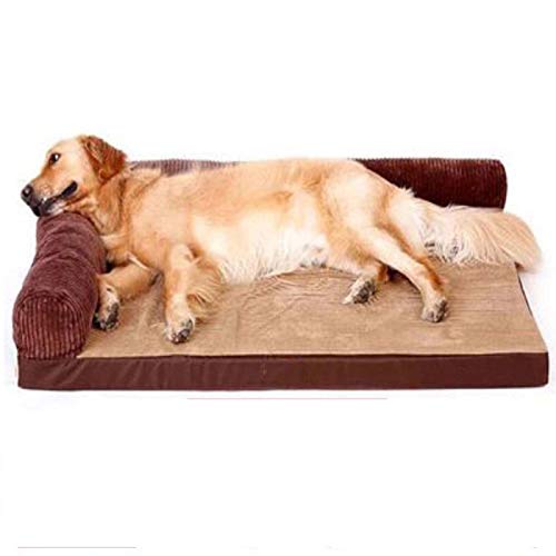 YMBKFan Snooze Sleeping Hundesofa Selbst-erwärmung Hundebett Warm Weich Komfortabel Easy CLEAN Tierbett Sofa Für Hunde Katzen Kleine Haustiere-B 60 * 45cm(24 * 18inch) von YMBKFan