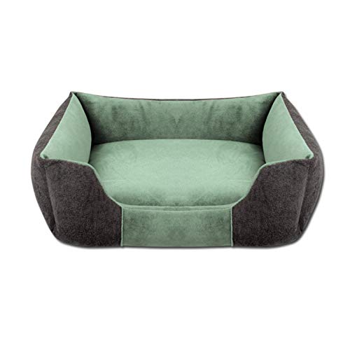 YMBKFan Winter Warm Hundebett,Abnehmbare Waschbar Tierbett Für Hunde Katzen Nonslip Bottom Maschinenwaschbar Weich Katzenbett Haustierprodukte-Und 72 * 58cm(28 * 23inch) von YMBKFan