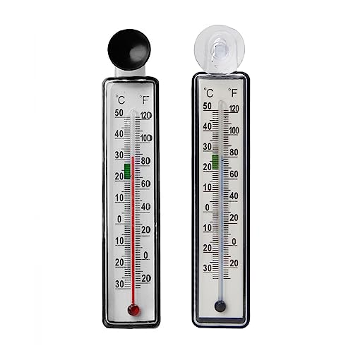 YMXQUP Digitale Aquarium-Temperatursensoren, Saugnapf, einfaches Ablesen für Reptilien, Terrarien, Aquarium, Wasserthermometer, Aquarium, Thermometer von YMXQUP