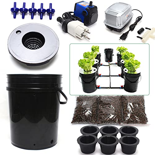 Hydrokultur, Hydrokultur Topf Dwc Grow System Kit Hydroponic System Hydroponische Anzuchtsets & Systeme Indoor Hydroponic Anzucht-System 20 Lx7 Bucket von YNAADYH