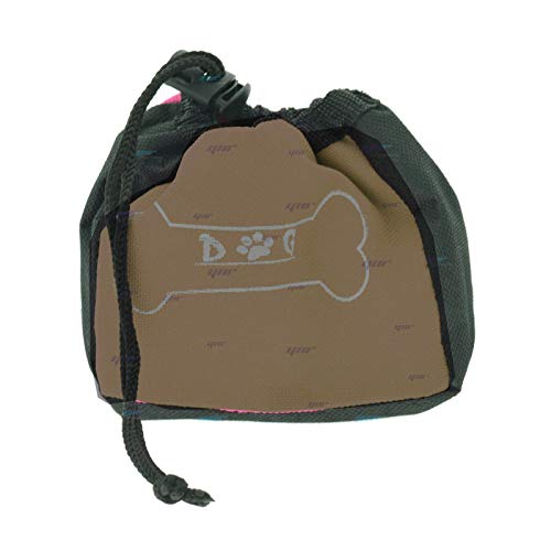 YNR® DG Pet Leckerli-Tasche für Hunde und Welpen, zur Belohnung von Snacks, Aufbewahrungsbox, Spender erhältlich (braun) von YNR