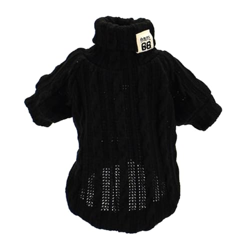 YOGOTEU Pullover, Hundepullover, Winter, warme Hundekleidung für kleine Hunde, Rollkragen, winddicht, Haustierkleidung, Kätzchen, Katzen, Weihnachtspullover YOGOTEU Pullover, Hundepullover, Winter, warme Hundekleidung für kleine Hunde, Rollkragen, winddicht, Haustierkleidung, Kätzchen, Katzen, Weihnachtspullover von YOGOTEU