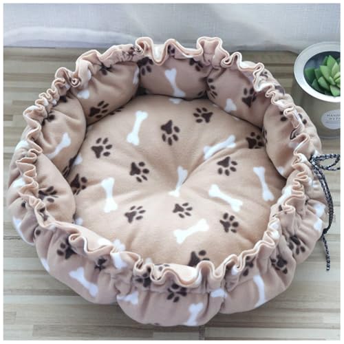 YOUCAI Hundebett Hundekorb Waschbar Hundekörbchen rutschfeste Hundebetten Katzenkorb mit Hohem Rand Weiches Hundesofa für Kleine Hunde Katzen,02,40cm von YOUCAI