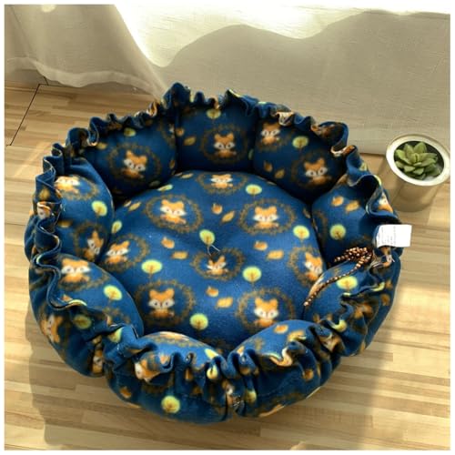 YOUCAI Hundebett Hundekorb Waschbar Hundekörbchen rutschfeste Hundebetten Katzenkorb mit Hohem Rand Weiches Hundesofa für Kleine Hunde Katzen,04,30cm von YOUCAI