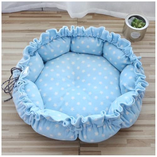 YOUCAI Hundebett Hundekorb Waschbar Hundekörbchen rutschfeste Hundebetten Katzenkorb mit Hohem Rand Weiches Hundesofa für Kleine Hunde Katzen,05,60cm von YOUCAI