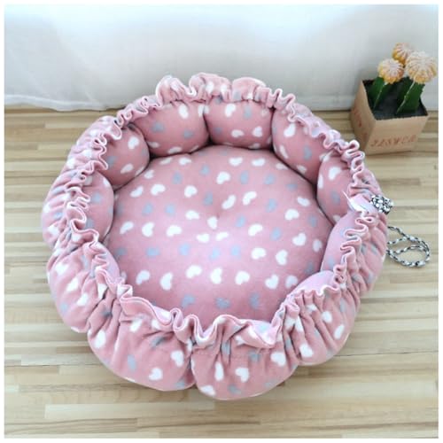 YOUCAI Hundebett Hundekorb Waschbar Hundekörbchen rutschfeste Hundebetten Katzenkorb mit Hohem Rand Weiches Hundesofa für Kleine Hunde Katzen,07,60cm von YOUCAI