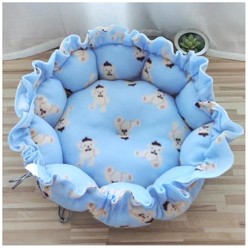 YOUCAI Hundebett Hundekorb Waschbar Hundekörbchen rutschfeste Hundebetten Katzenkorb mit Hohem Rand Weiches Hundesofa für Kleine Hunde Katzen,08,40cm von YOUCAI