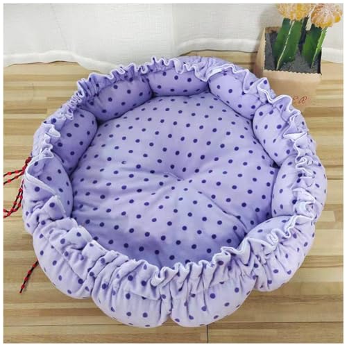 YOUCAI Hundebett Hundekorb Waschbar Hundekörbchen rutschfeste Hundebetten Katzenkorb mit Hohem Rand Weiches Hundesofa für Kleine Hunde Katzen,17,60cm von YOUCAI