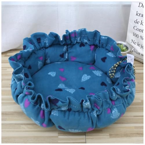 YOUCAI Hundebett Hundekorb Waschbar Hundekörbchen rutschfeste Hundebetten Katzenkorb mit Hohem Rand Weiches Hundesofa für Kleine Hunde Katzen,21,30cm von YOUCAI