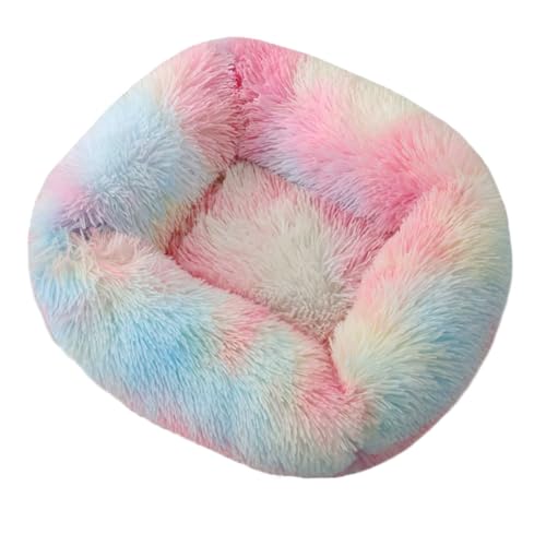 YOUCAI Hundebett | kuschelig Schlafplatz Weiche Langer Plüsch, Hundematte Hundekissen Hundesofa Anti-Angst-Hundebett für große, mittelgroße und kleine Hunde,Farbe,XS:43x35x20cm von YOUCAI