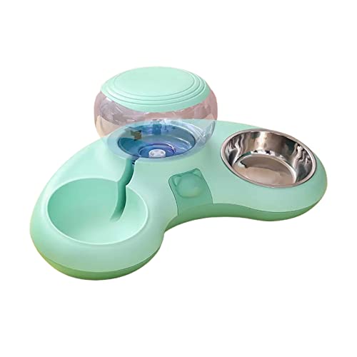 YOUNAFEN Base Pet Hunde Katze Näpfe Automatischer Wasserspender Langsam Füttern Wassernapf für Welpen Indoor Food Dish von YOUNAFEN