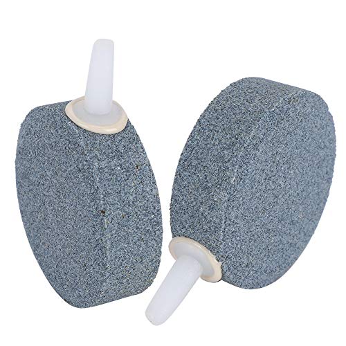 YOUTHINK Aquarium Bubble Stone Aquarium Belüftungsstein Aquarium Luftpumpe Sauerstoffanreicherung Hochtemperaturblase Round Air Stone Zubehör von YOUTHINK