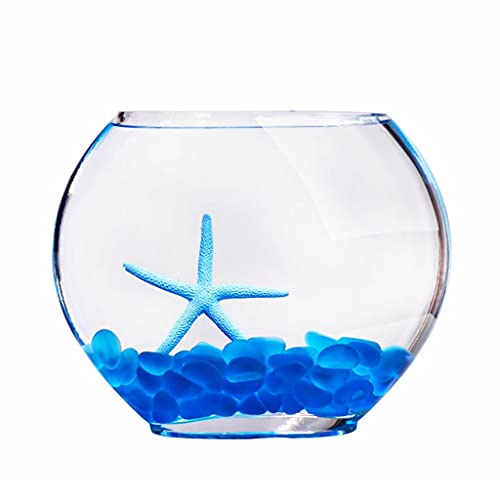 Fischtank, Aquarium-Starter-Kits, kreatives kleines Aquarium for den Schreibtisch, fürs Büro, for den Schreibtisch zu Hause, Glas, Goldfisch, Zierfische, Aquarium, Landschaftsdekoration, Aquariumtank von YOUYIMEI