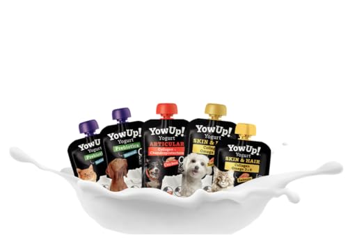 YOW UP Pouch Joghurt Hunde Gelenkbox Display 10 x 115 g von YOWUP