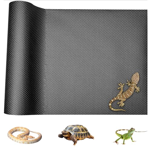 YOYIAG Reptilienteppich Terrarium Liner Bettwäsche Wasserdichte Reptilienkäfigmatte rutschfeste Bodenmatte Eidechsen Bettwäsche Reptilienteppich Haustierbedarf Reptilien-Terrariummatte für von YOYIAG