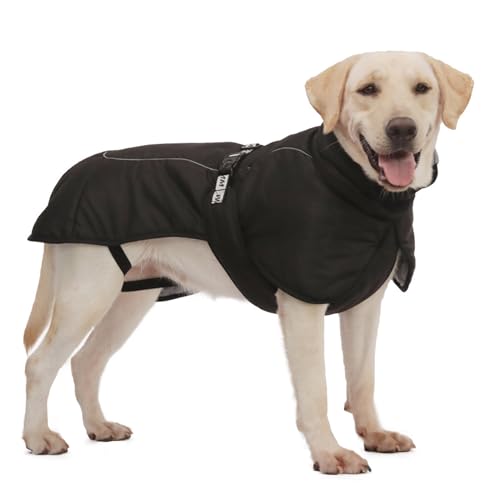 Hundekleidung, Bekleidung Für Kaltes Wetter, Winddichte Winterjacke Für Welpen, Wasserdichter Haustiermantel, Wintermantel Für Hunde, Winddichte, Warme Jacke Für Kaltes Wetter,C,6XL von YPDOPORA