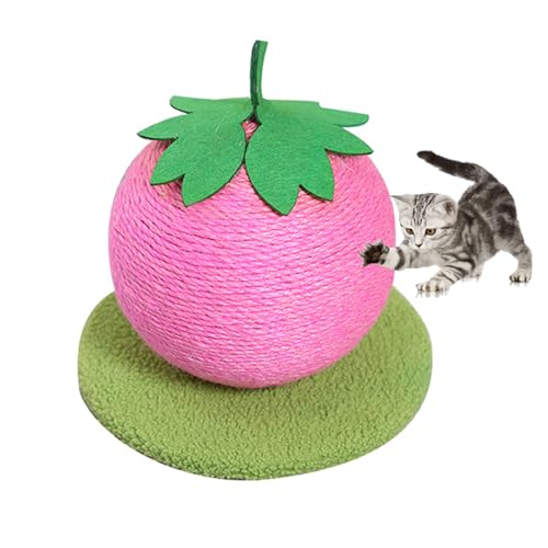 Süßer Katzenkratzbaum, Fruchtform-Katzenkratzbaum Für Hauskatzen, Natur-Sisal-Kratzbaum, 10-Zoll-Kratzbaum Für Kätzchen,C von YPDOPORA