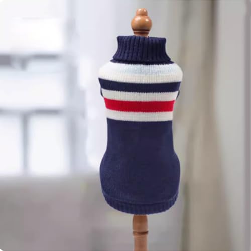 YPDOPORA Hund Weihnachtspullover Weihnachten Haustier Pullover Katze Kleidung Winter Warm Weihnachten Ragdoll Hund Katze Haustier Kätzchen Pullover Warmer Pullover Fleece,I,L von YPDOPORA