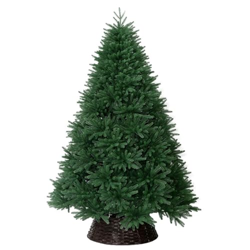 YPDOPORA Künstlicher Weihnachtsbaum, Unbeleuchtete Weihnachtsbäume Mit Faltbarem Metallständer Und Klappabschnitten, Unbeleuchteter Weihnachtsbaum Für Büro, Zuhause, Geschäft, Party, Urlaub,4FT von YPDOPORA