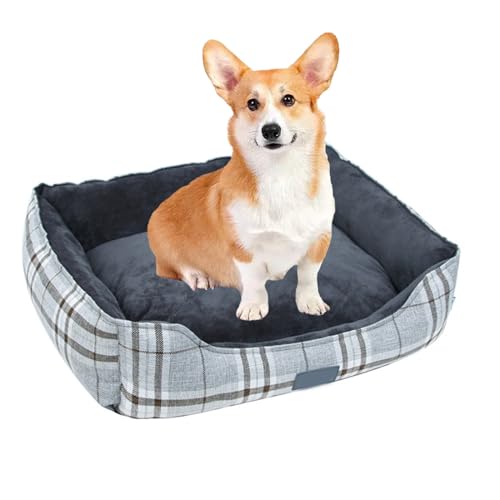 YPDOPORA Orthopädisches Hundebett Für Kleine Hunde Und Katzen, Four Seasons Universal Soft Pet Bed Mit Waschbarer Und Rutschfester Unterseite,A,M von YPDOPORA