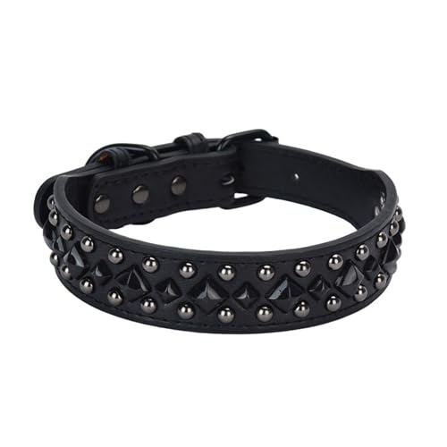 Gutes Leder-Hundehalsband, Nackenschutz, bequem, für kleine Haustiere, regulierbar, für kleine Haustiere Gutes Leder-Hundehalsband, Nackenschutz, bequem, für kleine Haustiere, regulierbar, für kleine Haustiere von YPREWY