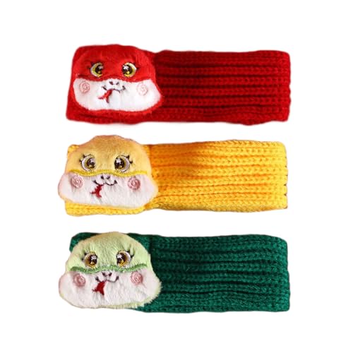 Weicher gestrickter Haustier-Schal für Winterwärme, chinesisches Neujahr, Schlangen-Tiere, Halsband-Schal für verschiedene Größen für Katzen und Hunde von YPREWY