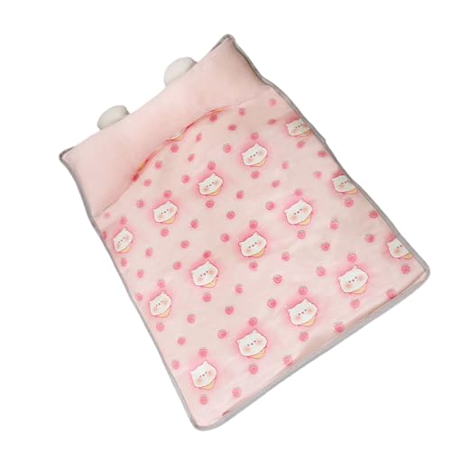 YPREWY Ice Silk Haustierbett, Kühlkissen für kleine, bequeme, kalte Rassen, Katzen, leicht zu reinigen, für kleine Hunde YPREWY Ice Silk Haustierbett, Kühlkissen für kleine, bequeme, kalte Rassen, Katzen, leicht zu reinigen, für kleine Hunde von YPREWY