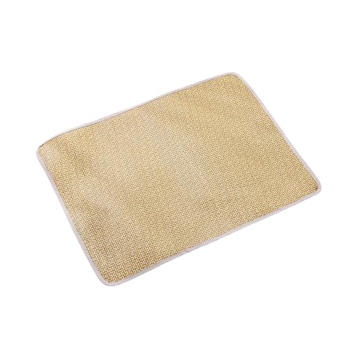 YPREWY Kühlende Haustierbettmatte für Hunde und Katzen, atmungsaktiv, gewebtes Rattan, Wärmereduzierung, verschiedene Größen, für heißes Wetter, saisonale Kühlunterlage YPREWY Kühlende Haustierbettmatte für Hunde und Katzen, atmungsaktiv, gewebtes Rattan, Wärmereduzierung, verschiedene Größen, für heißes Wetter, saisonale Kühlunterlage von YPREWY