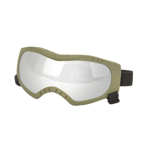 YPREWY Winddichte Hundesonnenbrille, geeignet für kleine bis große Hunde, Haustierbrille für Schnee, Strand, Outdoor, Schnee, Sport, Augenbekleidung von YPREWY