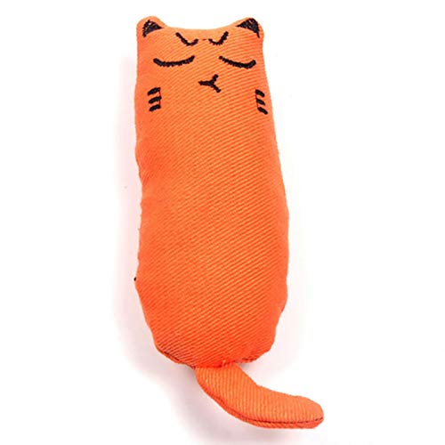 YQHWLKJ Cat Grinding ToysFun Interactive Plüsch Cat ToysPet Kitten Chew ToysClaws Daumen beißen Cat Teeth Toys von YQHWLKJ