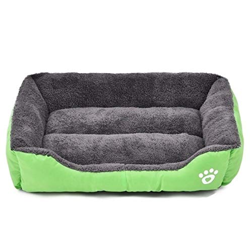 YQHWLKJ Großes Haustier Katze Hundebett 8Colors Warm Cosy Dog House Weiches Fleece Nest Hundekörbe Hausmatte Herbst Winter Wasserdichter Zwinger von YQHWLKJ