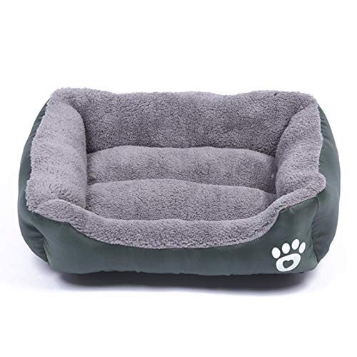 YQHWLKJ Großes Haustier Katze Hundebett 8Colors Warm Cosy Dog House Weiches Fleece Nest Hundekörbe Hausmatte Herbst Winter Wasserdichter Zwinger von YQHWLKJ