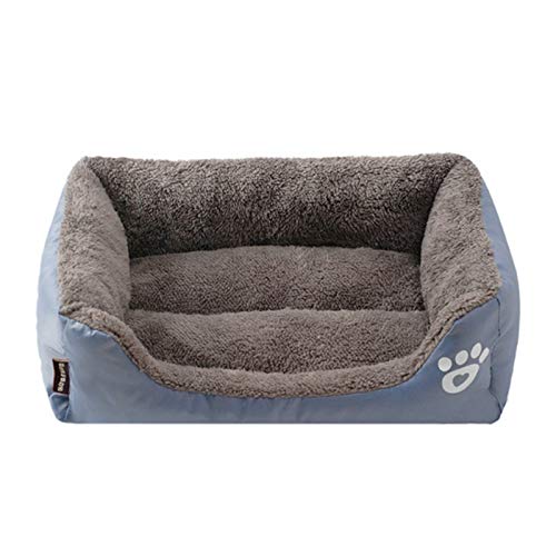 YQHWLKJ Warm Super Soft Multicolor Pet House Sofa Hundebett Plüsch Katzenmatte Teddy Hundehütte Haushalt von YQHWLKJ