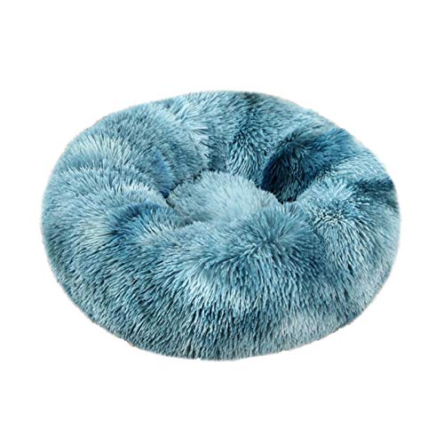 YQHWLKJ Zwinger Haustier Hundebett rundes Katzenbett Welpen Kissen Nest Bequeme Haustier Hund Matratze 40 cm / 50 cm / 60 cm / 70 cm von YQHWLKJ