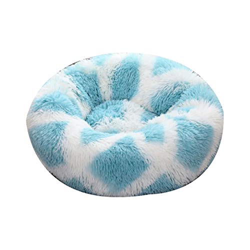 YQHWLKJ Zwinger Haustier Hundebett rundes Katzenbett Welpen Kissen Nest Bequeme Haustier Hund Matratze 40 cm / 50 cm / 60 cm / 70 cm von YQHWLKJ