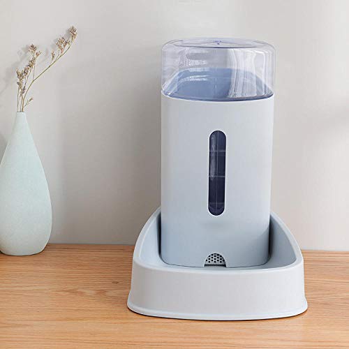 YQZS Cat automatischer Wasserspender Cat Haustier Hund Wasserspender automatischer Umlaufwasserspender-Simple blau von YQZS