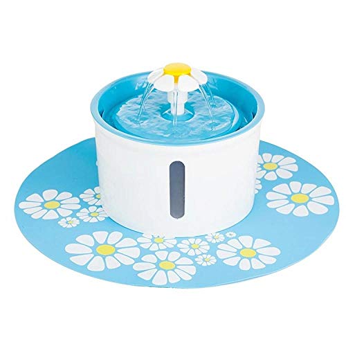 YQZS Haustier Katze und Hund Wasseraufbereiter Haustier automatische Wasserspender Feeder Haustier Wasserspender-blau von YQZS