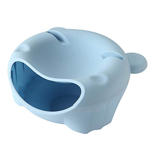 YQZS Katzenwasserspender automatische Zirkulation Edelstahl Wasserspender Haustier Wasserspender Katzenbedarf-Blue Mouth Bear von YQZS