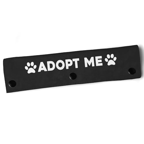 YROVWENQ Funny Dog Leash Black Wrap for Dog Ropes with Ignore Sign (Adopt Me) von YROVWENQ